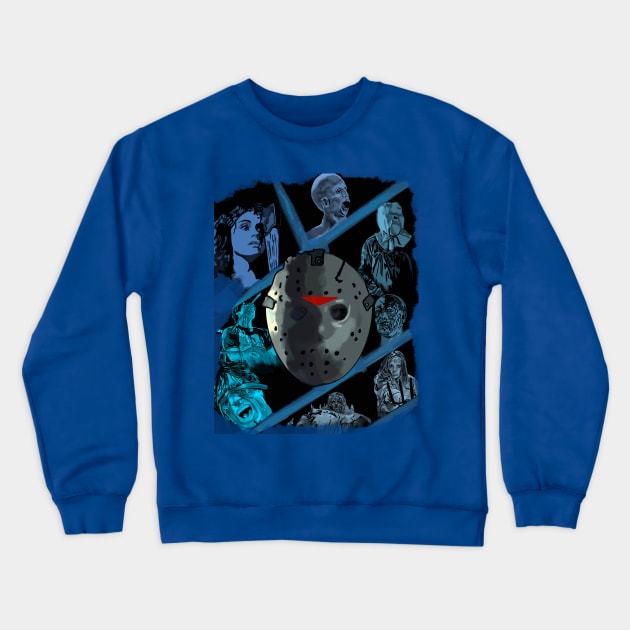 Friday the 13th Crewneck Sweatshirt by Jldigitalcreations